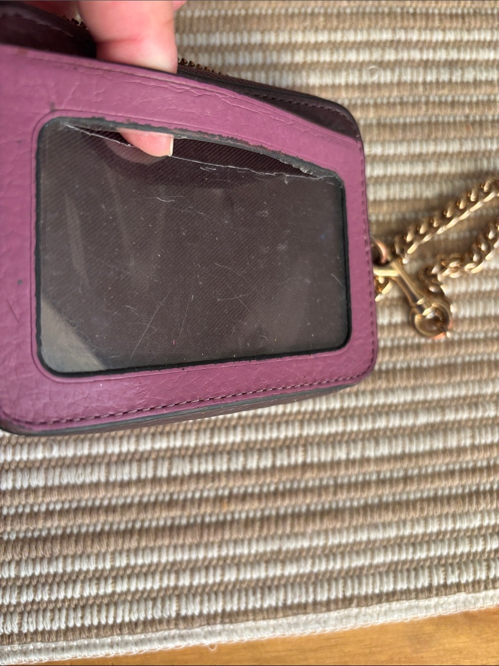 Authentic Coach Zip Card Case. - Picture 7 of 9
